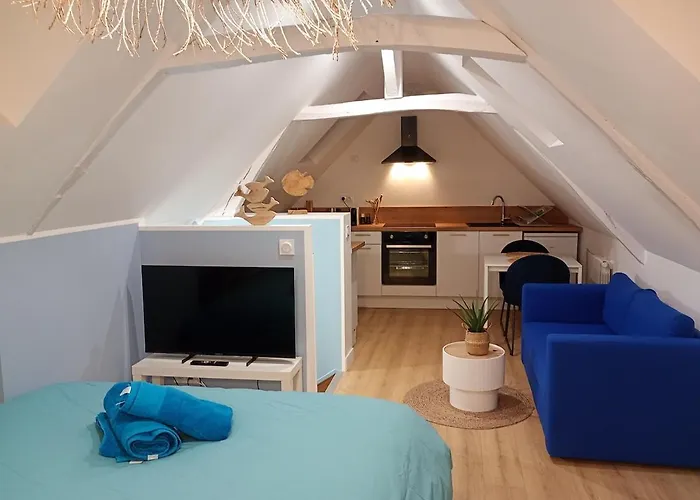 Apartment Studio Marine 30M2 - Lille Et Stade 15 Min Ennevelin